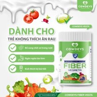 COWDEYS FIBER Sữa tăng cường chất xơ dành cho trẻ không thích ăn rau, táo bón, khó đại tiện 60viên