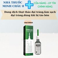 COXILAX - Dung dịch thụt tháo trực tràng, sử dụng đối với người bị táo bón,làm sạch đại tràng chuẩn bị nội soi đại tràng
