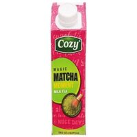 Cozy trà uống liền matcha 225ml vỉ 4/6 – Siêu Thị Bách Hóa Tổng Hợp