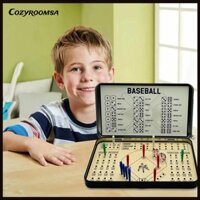 [Cozyroomsa.vn] Trò chơi bảng bóng chày bằng gỗ 2 người chơi Trò chơi du lịch bóng chày cho bữa tiệc đêm trò chơi