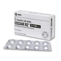Cozzar XQ 5/100mg MSD (H/30v) – Kiểm soát huyết áp tối ưu với phối hợp Losartan + Amlodipine
