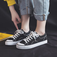 {CPH shoes} Aokang Giày vải nữ sinh mới phiên bản Hàn Quốc giày trắng thoải mái