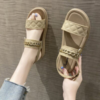 {CPH shoes} Giày Sandal Nữ Đế Cao Phối Dây Xích Sang Trọng, Hiện Đại Dễ Phối Đồ TIDO , TI DO