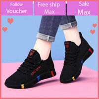 {CPH shoes} Giày sneaker thể thao nữ hàn quốc buộc dây siêu nhẹ Jaydep V245 CB