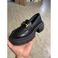 {CPH shoes} [SIÊU SALE NĂM MỚI] [FREESHIP + VOUCHER] Giày đốc nữ da cao cấp độn đế 7 cm Jo11( chân