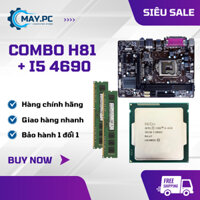 CPMBO H81 I5 4670 4690 RAM 8GB BẢO HÀNH 1 ĐẾN 24 THÁNG