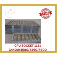CPU 1151 Dòng 4400/G4500/G4560/G4600 - Bảo Hành 3 NĂM 1 Đổi 1, KO FAN
