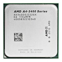 CPU AMD A4 3400 (2.70GHz, 2 Cores 2 Threads, FM1) TRAY