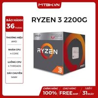 CPU AMD RYZEN 3 2200G NEW BOX
