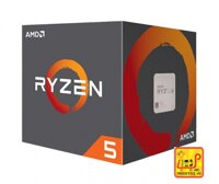 CPU AMD Ryzen 5 2600 có tản Wraith Stealth (6-core-12-thread; 3.4GHz-3.9GHz; 19MB; 65W TDP)