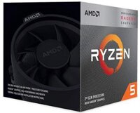 CPU AMD RYZEN 5 3400G (3.7GHz Up to 4.2GHz, AM4, 4 Cores 8 Threads) Box Chính Hãng