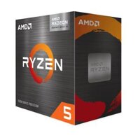 CPU AMD Ryzen 5 5600G (3.9GHz Boost 4.4GHz, 6 nhân 12 luồng, 19MB Cache, 65W)