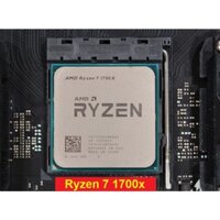 CPU AMD Ryzen 7 1700x 3.4 GHz (Up to 3.8GHz) / 20MB / 8 cores 16 threats - Chip trần