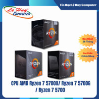CPU AMD Ryzen 7 5700X/ Ryzen 7 5700G / Ryzen 7 5700 - Hàng Chính Hãng