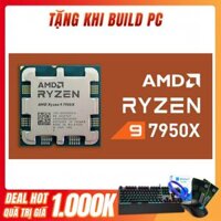 CPU AMD RYZEN 9 7950X (UP TO 5.7GHZ, 16 NHÂN 32 LUỒNG, 81MB CACHE, AM5) TRAY