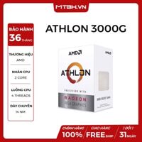 CPU AMD Ryzen Athlon 3000G/ 3.5 GHz / 4 MB Cache L3 / Socket AM4