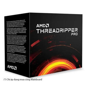 CPU AMD Ryzen Threadripper Pro 3955WX (3.9 GHz Upto 4.3GHz / 73MB / 16 Cores, 32 Threads / 280W / Socket sWRX8)