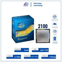 CPU Bộ Vi Xử Lý Intel Core I3 2100, 2120, 2130 Socket 1155 Chíp Máy Tính Chạy Trên Main H61 H68 Z6, B75 Z77 Giá Rẻ