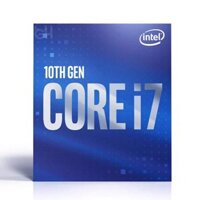 CPU BỘ VI XỬ LÝ INTEL CORE i7 10700F 2.9GHz turbo 4.8GHz  8 nhân  16 luồng  16MB Cache 10TH NEW BOX CTY- Hàng Chính Hãng