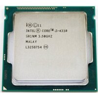 Cpu core i3 4330 3.5Ghz socket 1150 tích hợp card đồ họa HD 4600 (như core i5) - tặng keo tản nhiệt