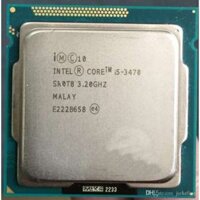 CPU Core i5 3470 Socket 1155 Tặng kèm Keo tản nhiệt