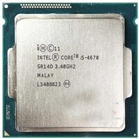CPU CORE I5 4670 (6M, 3.80GHz) SOCKET 1150
