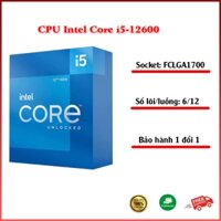 CPU CP Intel Core i5-12600k (Up To 4.70GHz, 6 Nhân 12 Luồng,20MB Cache, Alder Lake) - Kim Trung Computer