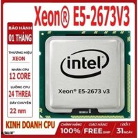 CPU E5 2673v3 socket 2011 lắp main x99