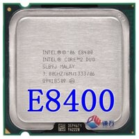 CPU E8400 Intel Core 2 Duo E8400 3.0hz socket 775 chạy main G31 G41 cực khỏe - Bóc máy