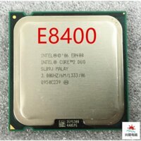 Cpu E8400 Intel Dual-Core 3.0 Ghz 6 M 1333 MHz