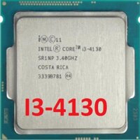 CPU i3 4130 Socket 1150. Bộ xử lý Intel® Core™ i3-4130 ( 3M bộ nhớ đệm, 3,40 GHz )