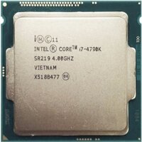 CPU I7 gen 4th socket 1150 : 4770 / 4790 / 4770S / 4790S / 4770K / 4790K / Xeon 1230V3 / Xeon 1231V3 - 2nd