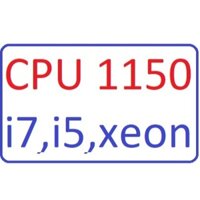 CPU i7 i5 4570 1220v3 4570t xeon vi xử lý Intel core 1150 đời gen 4 th máy tính làm việc chơi game v3,cpu 775 cho