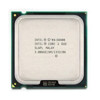 CPU Intel Core 2 Duo E8400 Tray ko Fan
