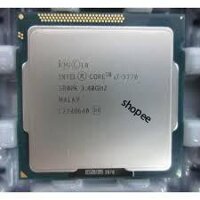 CPU intel core i 7-- 3770 ,i7--2600 Tray không box+tản