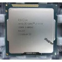 CPU intel core i 7-- 3770 ,i7--2600 Tray không box+tản