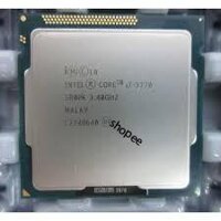 CPU intel core i 7-- 3770 ,i7--2600 Tray không box+tản