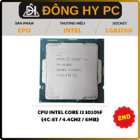 CPU Intel core i3 10105F 4C/8T 4.4Ghz 2ND