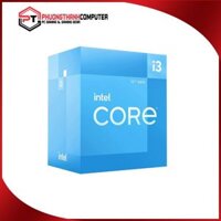 CPU Intel Core i3 12100 Tray Tốc Độ Xử Lý Nhanh Chóng