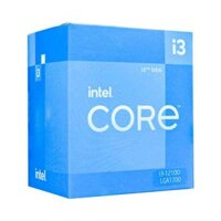 CPU INTEL CORE I3-12100 (3.3GHZ TURBO UP TO 4.3GHZ, 4 NHÂN 8 LUỒNG, 12MB CACHE, 58W)- SOCKET INTEL LGA 1700)