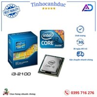 CPU Intel Core i3 2100 3.10GHz, 3M, 2 Cores 4 Threads chạy trên các dòng main H61, H68, Z68, B75, Z77 chơi game