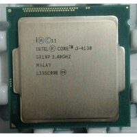 CPU Intel Core i3 4130 (3.40GHz, 3M, 2 Cores 4 Threads) TRAY chưa gồm Fan