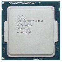 CPU Intel Core i3 4150 Cũ (3.50GHz, 3M, 2 Cores 4 Threads) TRAY chưa gồm Fan