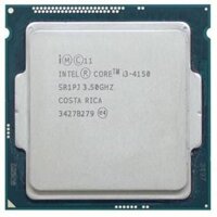 CPU Intel Core i3 4150 (3.5GHz, 2 Nhân 4 Luồng) - Tray Cũ