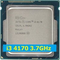 CPU Intel Core i3-4170, 3.7GHz Socket 1150 cũ kèm quạt tản nhiệt