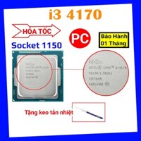 Cpu intel core i3 4170 tốc độ cao 3.7ghz BH 01 tháng / tặng keo tản nhiệt