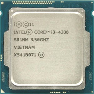 Intel 1150 i3-4330 Core i3 Box Dual-Core Haswell CPU (3.50GHz