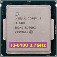 CPU Intel Core i3 6100 3.7 GHz I3-6100 Socket 1151 Skylake