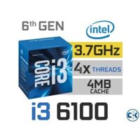 CPU Intel Core i3 6100 3.7 GHz I3-6100 Socket 1151 Skylake 21