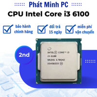 CPU Intel Core i3 6100 QSD bảo hành 3 tháng.